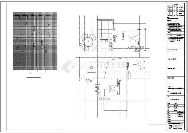 两层带地下室别墅建筑施工图纸-图二