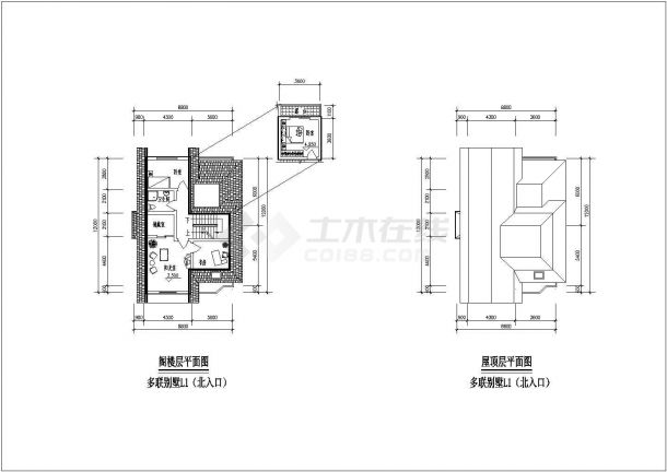 251.5平米别墅建筑设计施工图-图一