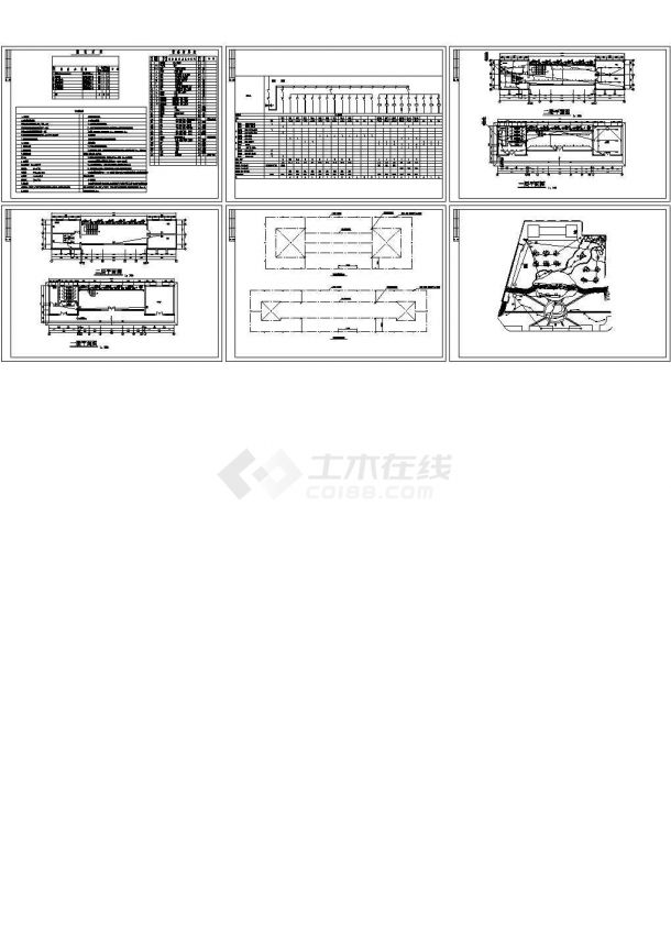 某广场电气设计CAD施工图纸-图二