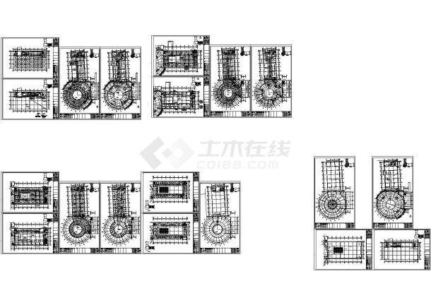 某3层科技馆电气设计CAD施工图纸-图二