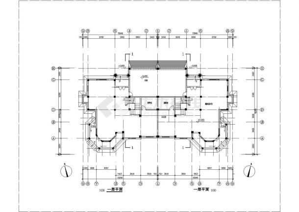 私人自建别墅全套建筑设计方案图-图一