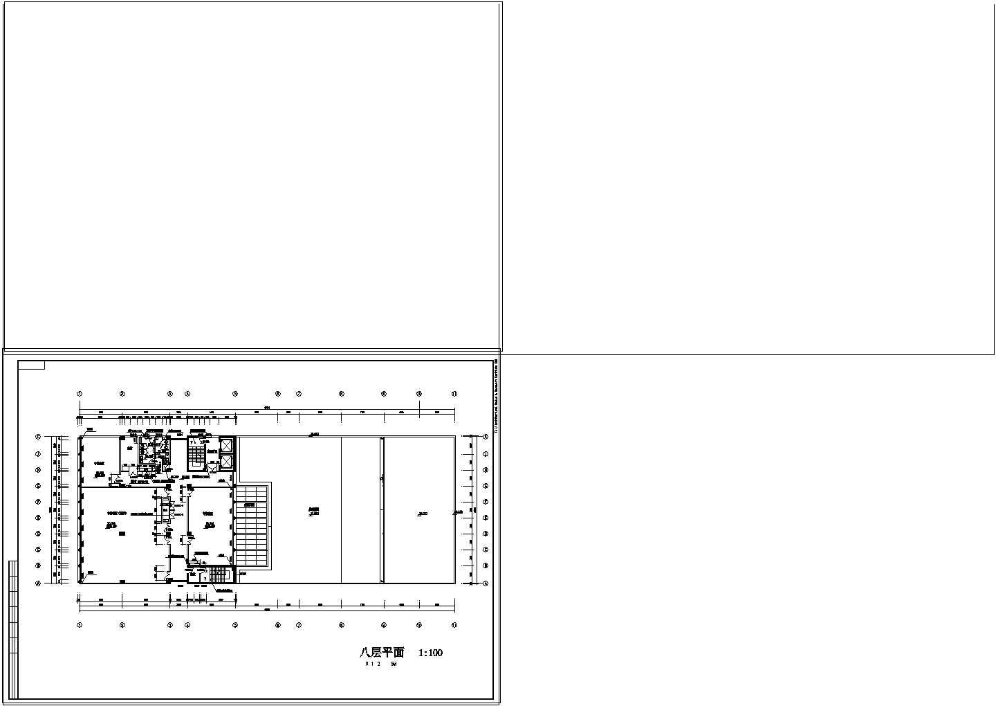 某校区教学综合楼CAD施工图