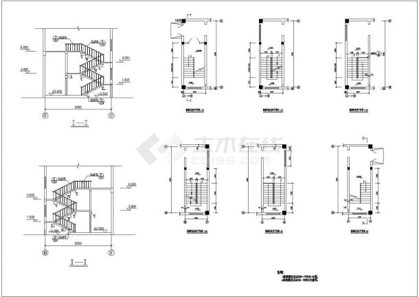 某集中供热站建筑设计详细施工方案CAD图纸-图一