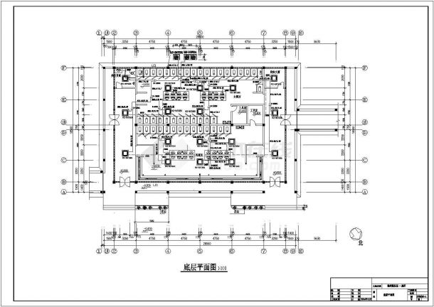 某服务区VRV暖通空调设计cad施工图-图二
