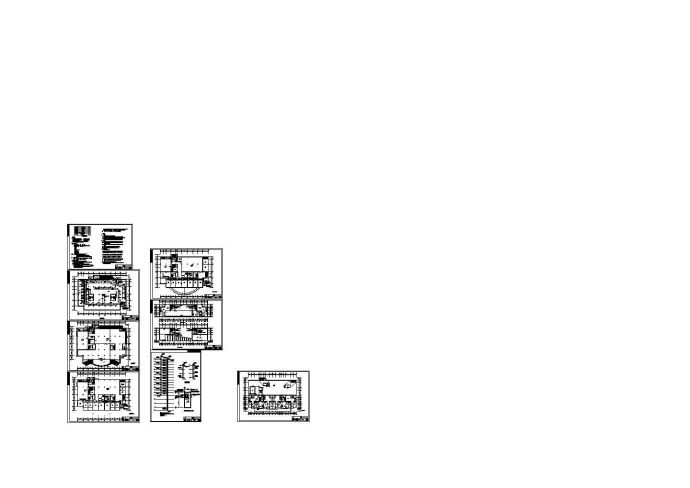 聊城市某小高层通风排烟设计cad施工图_图1