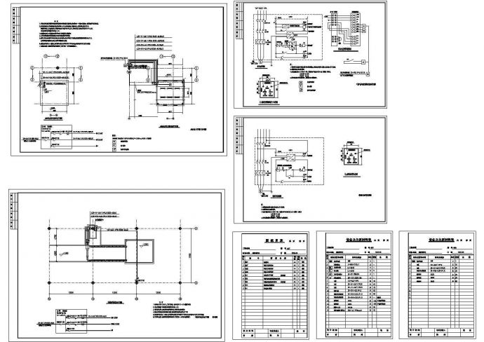 某汽车公司总装车间扩建工程电气CAD图纸_图1