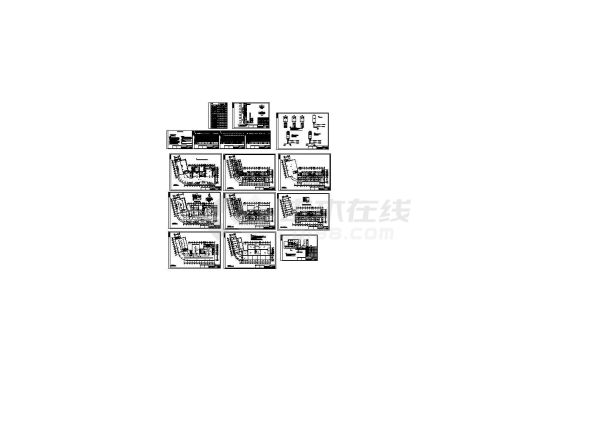 某十一层综合楼电气设计施工图纸-图一