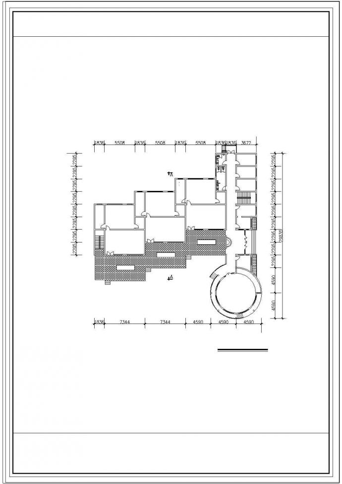 某地区幼儿园建筑设计施工图纸_图1