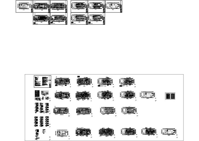 某中学四层实验图书综合楼装修电气施工图纸_图1