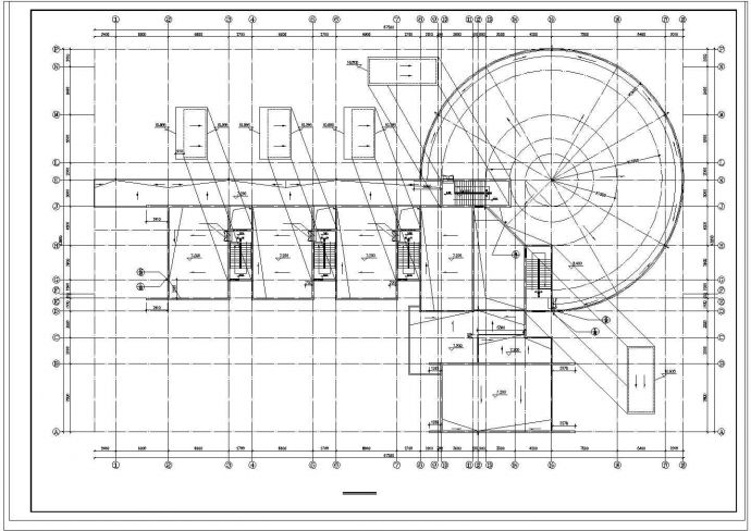 鸡冠石幼儿园设计建筑CAD施工图_图1
