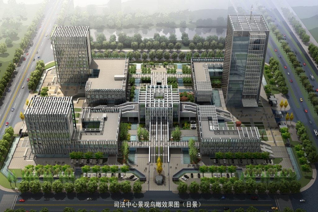 [上海]办公环境景观设计方案