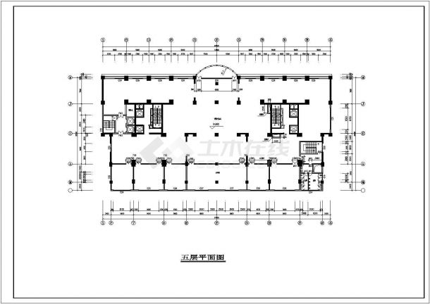 某地区高层住宅楼构建筑设计CAD施工图-图二