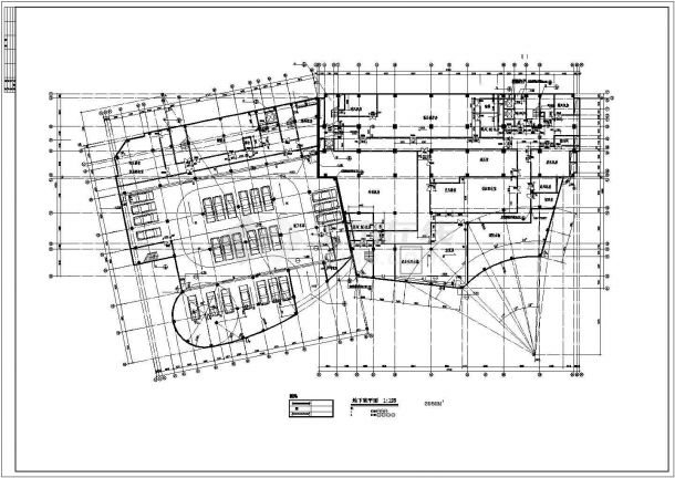 【苏州】某地区五层酒店建筑CAD施工图纸-图一