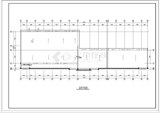 某地高层小学教学楼设计cad建施图-图一