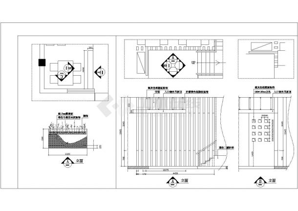 某二层火锅店室内装修设计cad全套方案图纸（甲级院设计）-图二