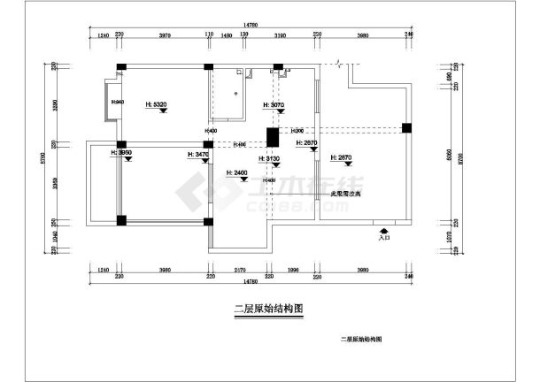 大型欧式居住楼全套装修设计施工图-图二