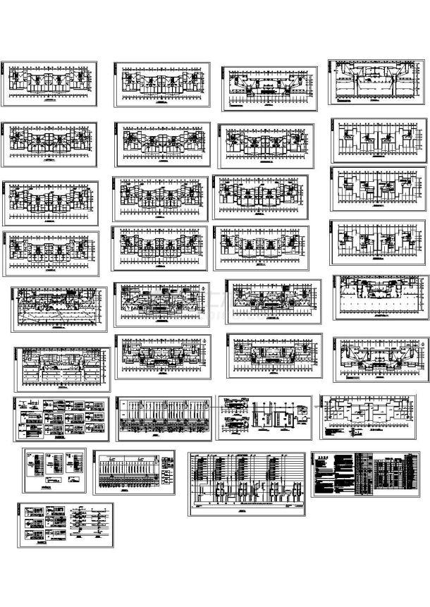 某地区十 二层商住楼强电设计（全套）-图一