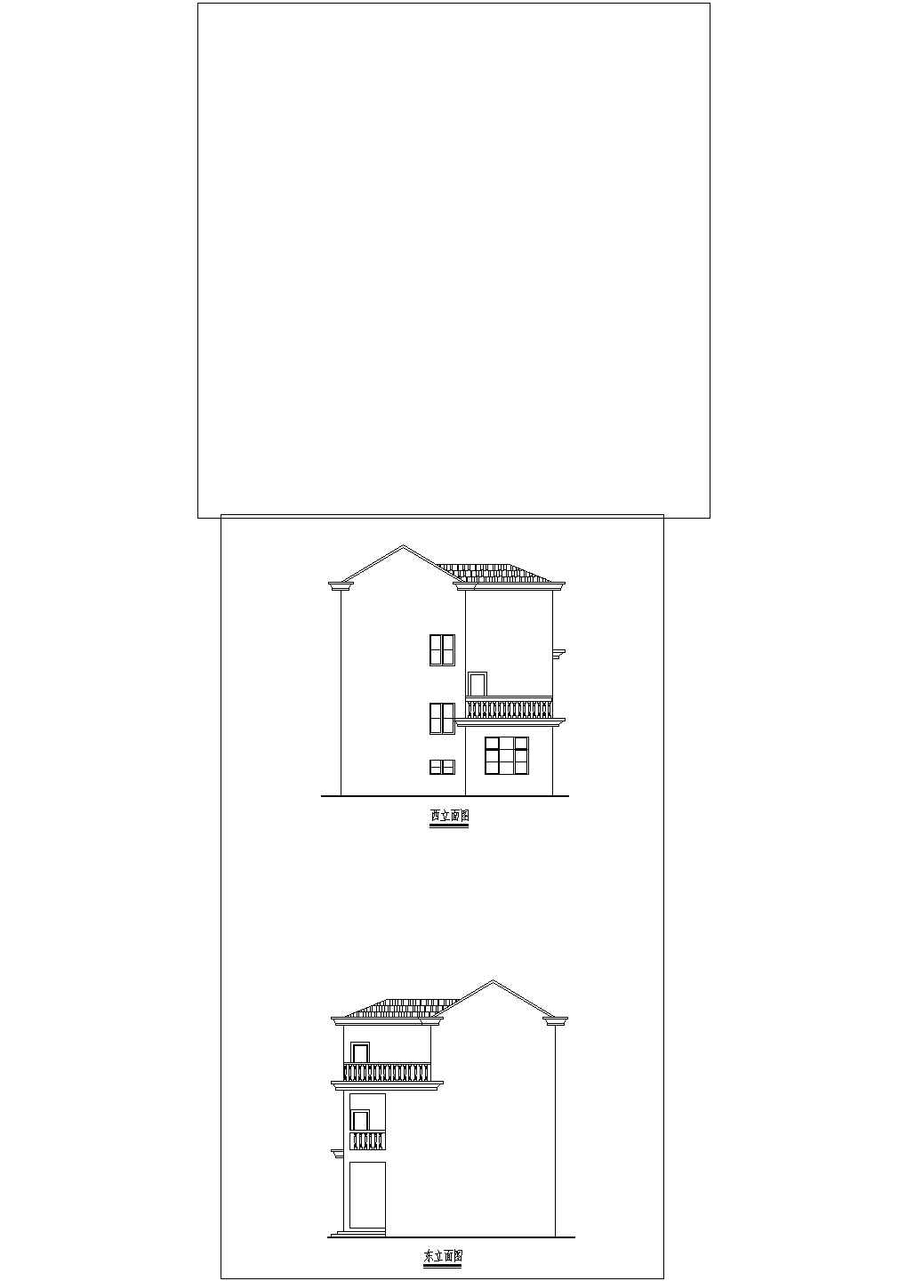 农村住宅建筑设计方案施工图