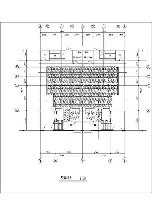 新农村住宅建筑cad设计方案施工图-图一