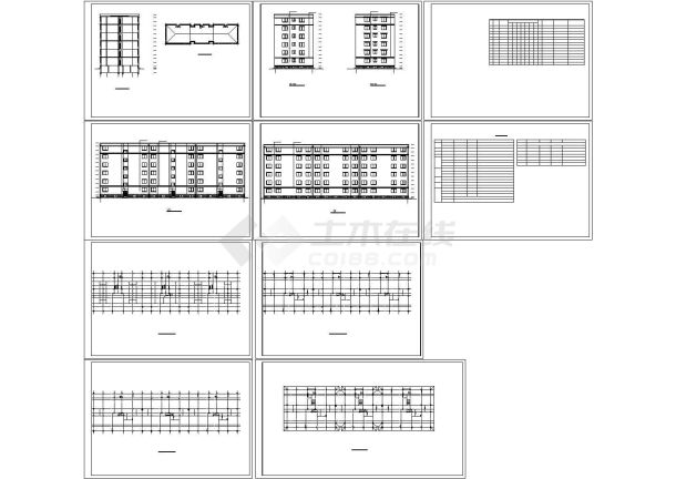 4720平米6层砖混结构住宅楼建筑设计CAD施工图-图二