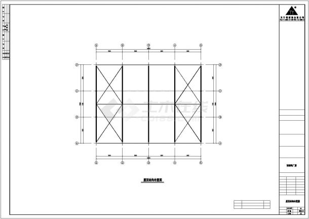 安徽省工程15x20结构设计cad图纸（共6张）-图二
