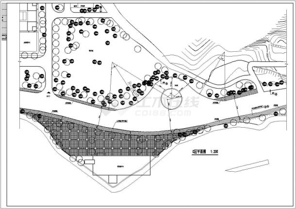 某旅游景区规划图和景点总设计详细施工方案CAD图纸-图二