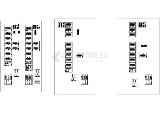 某16层小高层给排水CAD设计施工图-图一