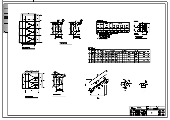 某市3层框架结构幼儿园结构施工cad图_幼儿园施工-图二