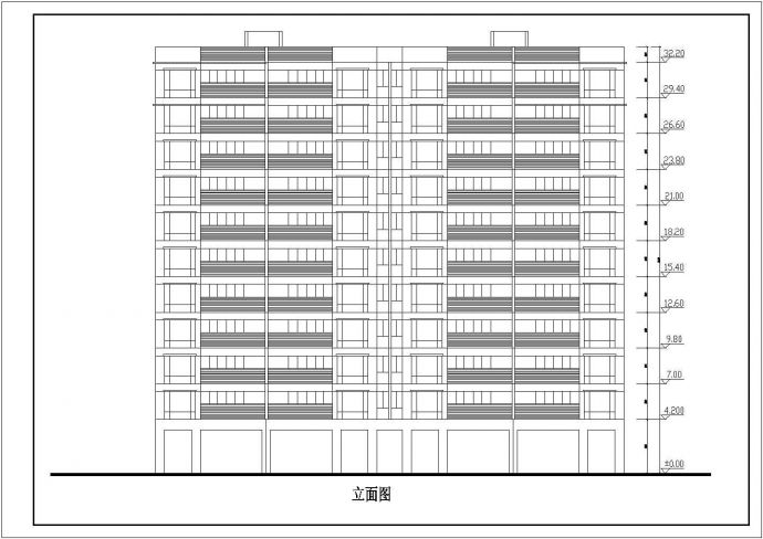 某住宅楼小区总规划设计详细施工方案CAD图纸_图1