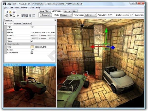 Ambiera CopperCube Professional Edition(3D场景创建工具)V5.2.0 特别版下载