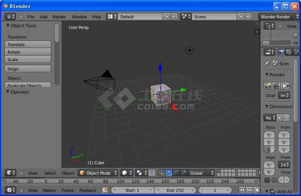 Blender Portable(3D建模软件)V2.69 绿色版下载
