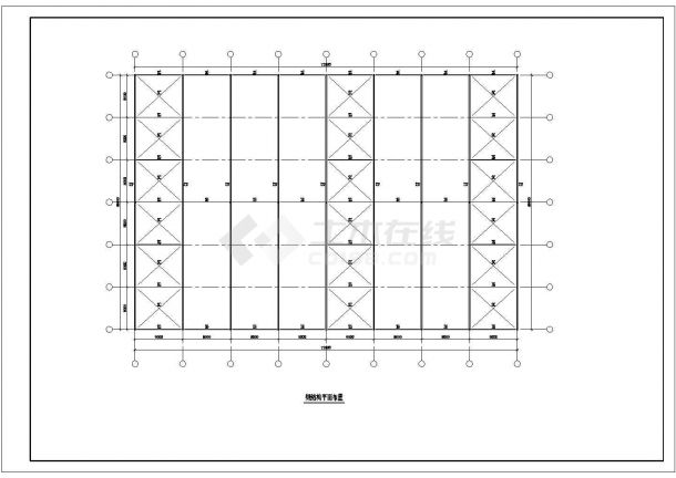 【最新】某高层钢结构库房建筑设计方案CAD图纸-图二
