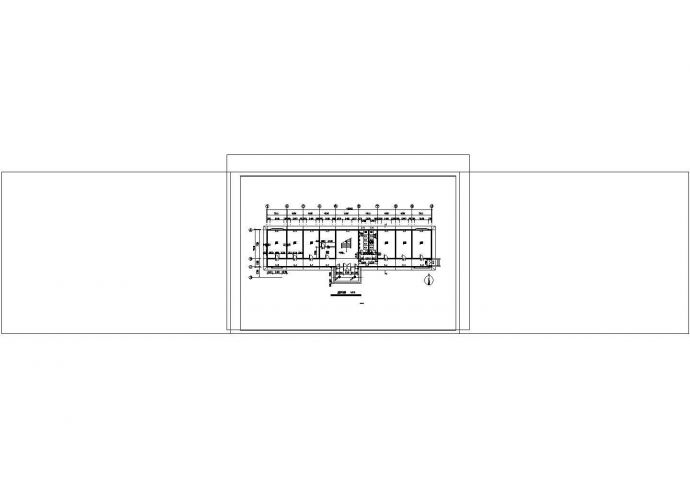 某二层砌体结构公司办公楼CAD图纸设计_图1