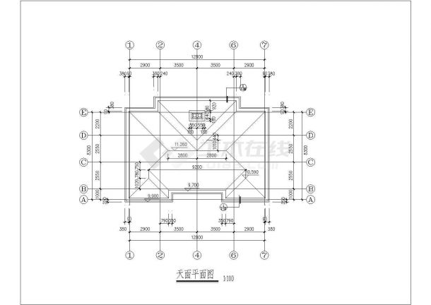 某三层带夹层砖混结构简欧小别墅设计cad全套建筑施工图（甲级院设计）-图一