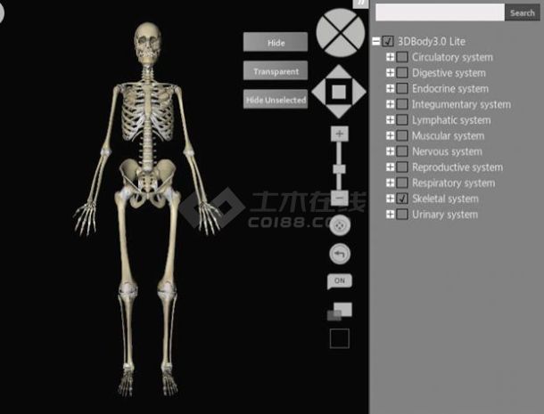 三维人体解剖软件(3dbody) v3.0 简化安装版下载