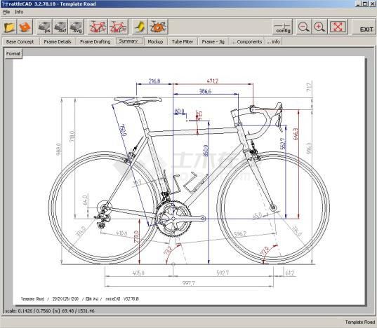 方便易用的图形及图纸设计软件rattleCAD 3.4.02.80下载