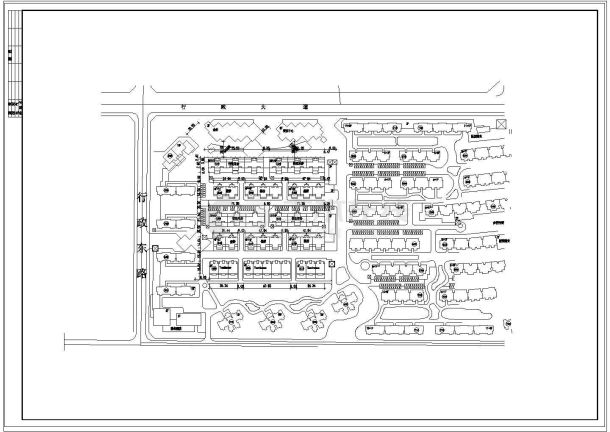城镇商业空间综合环境规划方案图-图二