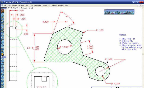 CAD制图工具(Ashlar Vellum Graphite) v9.0.13 SP0R6 特别版下载_图1
