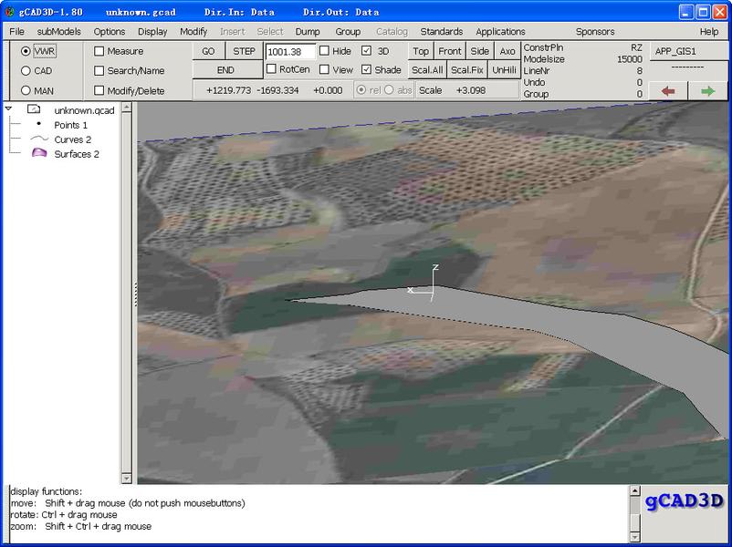 开源三维CAD软件(gCAD3D) V1.80 安装版下载