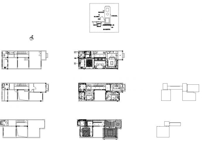 芜湖某住宅户型样板房装饰给排水设计图纸_图1