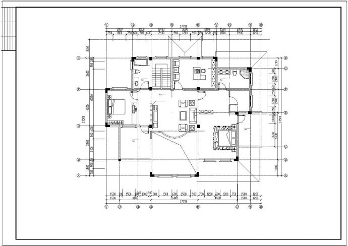 整套欧式风格别墅设计装修施工图_图1