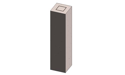 型钢混凝土柱-焊接箱形钢_图1