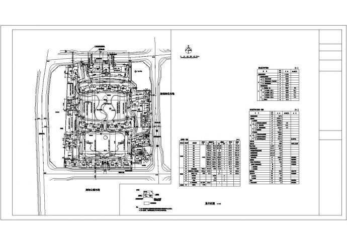 某商业小区规划设计详细施工方案CAD图纸_图1