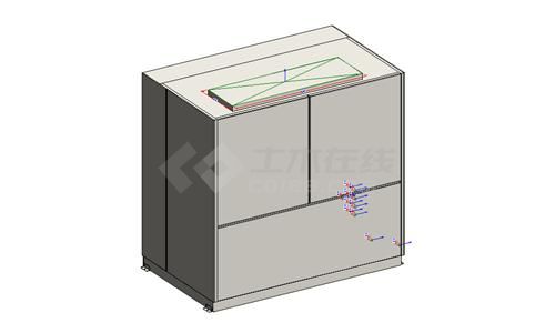 全新风分体式空调室内机（立柜式123kw-156kw）