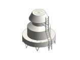 冷却塔—逆流式圆形超低噪音150-600CMH图片1