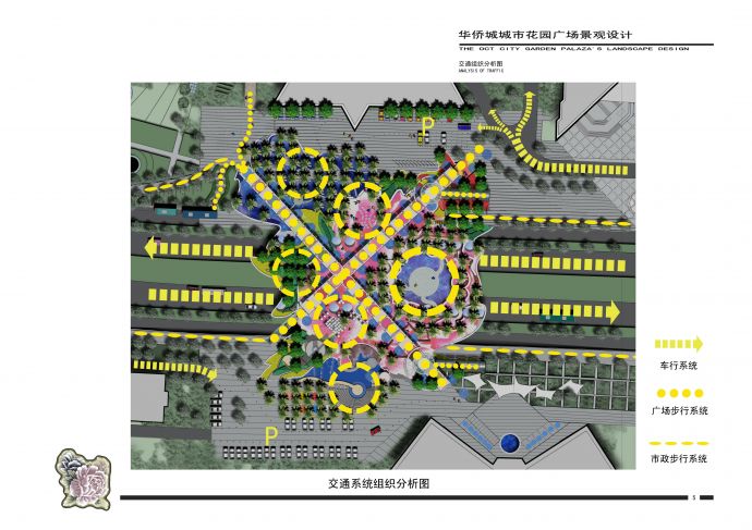 [深圳]-华侨城城市花园 广场景观设计方案文本_图1