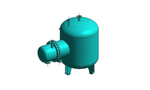 容积式热交换器—立式水-水热交换RV-04-1.5H_图1