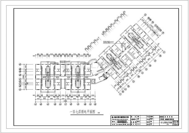 西南医院工程设计电气专业 CAD图纸-图二