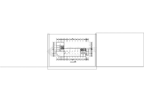 某市风云大酒店全套建筑设计施工图-图一