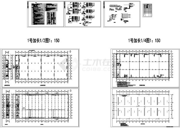 某单层厂房电气设计cad施工图-图一